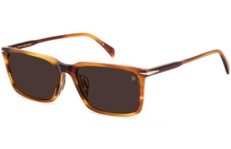 Gafas de Sol - David Beckham Eyewear - DB 1163/F/S - EX4 (70) BROWN HORN // BROWN