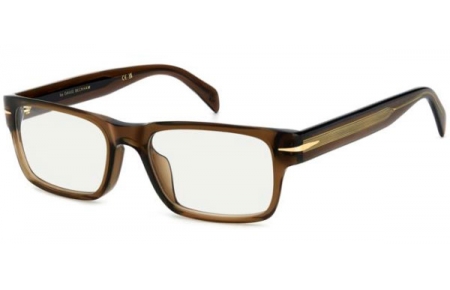 Monturas - David Beckham Eyewear - DB 1170/F - 09Q BROWN // CLEAR MIRROR