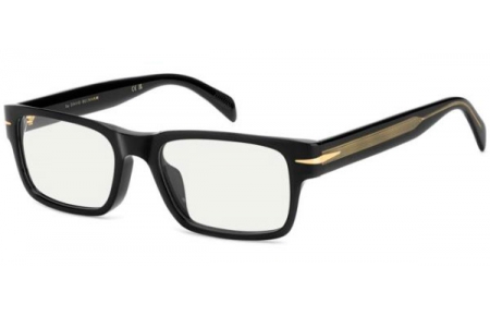 Monturas - David Beckham Eyewear - DB 1170/F - 2M2 BLACK GOLD // CLEAR MIRROR