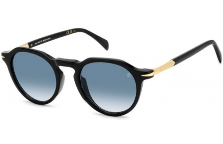 Gafas de Sol - David Beckham Eyewear - DB 1171/S - 2M2 (08) BLACK GOLD // DARK BLUE GRADIENT