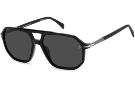 Gafas de Sol - David Beckham Eyewear - DB 1172/S - ANS (M9) BLACK // GREY POLARIZED