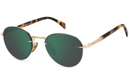 Gafas de Sol - David Beckham Eyewear - DB 1173/S - 06J (MT) GOLD // GREEN MIRROR