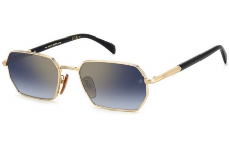 Gafas de Sol - David Beckham Eyewear - DB 1174/S - RHL (1V) GOLD // BLUE GRADIENT GOLD MIRROR