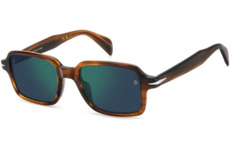 Gafas de Sol - David Beckham Eyewear - DB 1179/S - EX4 (MT) BROWN HAVANA // GREEN MIRROR