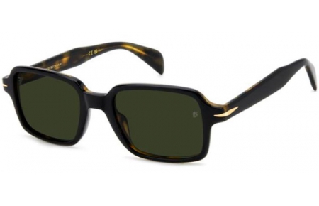 Gafas de Sol - David Beckham Eyewear - DB 1179/S - WR7 (O7) BLACK // GREEN LIGHT GREEN ANTIREFLECTION