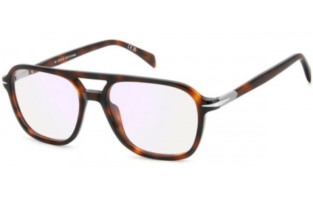 Monturas - David Beckham Eyewear - DB 1182 - 3MA (2Y) HAVANA // LIGHT BLUE MIRROR