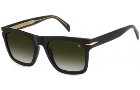 Gafas de Sol - David Beckham Eyewear - DB 7000/S FLAT - 003 (9K) BLACK // GREEN GRADIENT