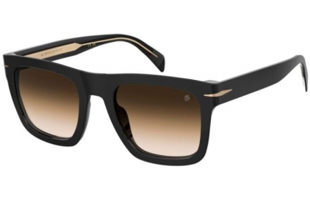 Gafas de Sol - David Beckham Eyewear - DB 7000/S FLAT - 807 (N4) BLACK // BROWN GRADIENT BRICK