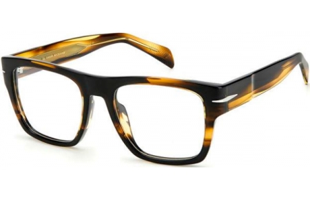 Monturas - David Beckham Eyewear - DB 7020/BOLD - KVI STRIPED BROWN