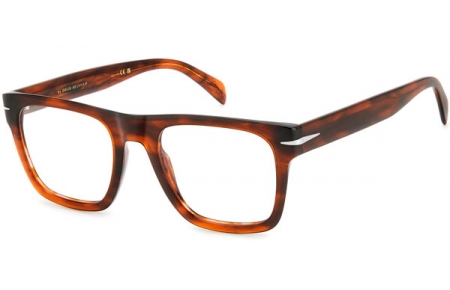 Monturas - David Beckham Eyewear - DB 7020/FLAT - EX4 BROWN HORN