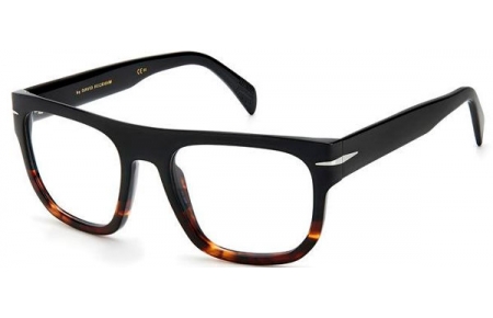 Monturas - David Beckham Eyewear - DB 7052 - 37N BLACK HORN