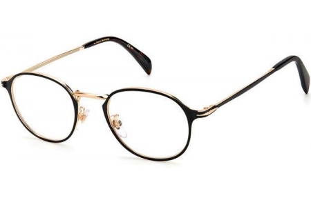 Monturas - David Beckham Eyewear - DB 7055 - I46 GOLD MATTE BLACK