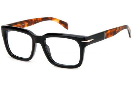 Monturas - David Beckham Eyewear - DB 7107 - WR7 BLACK HAVANA