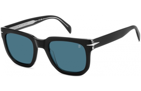 Gafas de Sol - David Beckham Eyewear - DB 7118/S - 7C5 (KU) BLACK CRYSTAL // BLUE GREY