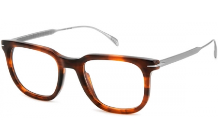 Monturas - David Beckham Eyewear - DB 7119 - 6C5 BROWN HORN RUTHENIUM