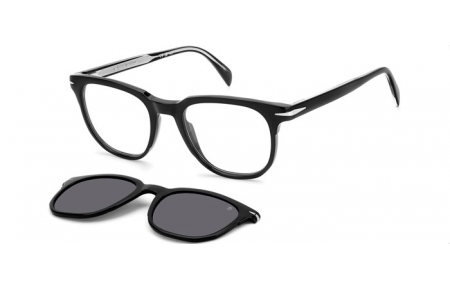 Gafas de Sol - David Beckham Eyewear - DB 7120/CS - 807 (M9) BLACK // GREY POLARIZED