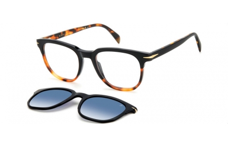 Gafas de Sol - David Beckham Eyewear - DB 7120/CS - WR7 (Z7) BLACK HAVANA // BLUE GRADIENT POLARIZED