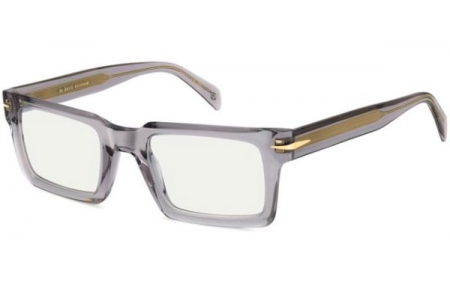 Monturas - David Beckham Eyewear - DB 7126 - KB7 GREY // CLEAR MIRROR