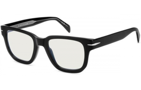 Monturas - David Beckham Eyewear - DB 7130 - 807 BLACK // CLEAR MIRROR