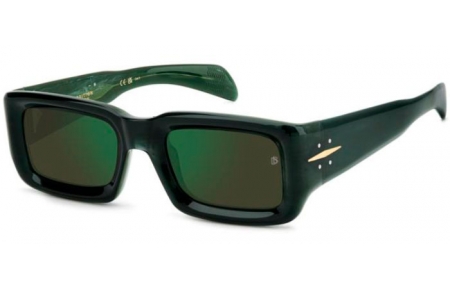 Gafas de Sol - David Beckham Eyewear - DB 7131/S - GC1 (MT) GREEN // GREEN MIRROR