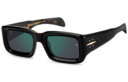 Gafas de Sol - David Beckham Eyewear - DB 7131/S - WR7 (MT) BLACK // GREEN MIRROR