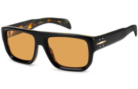 Gafas de Sol - David Beckham Eyewear - DB 7132/S - WR7 (VS) BLACK // ORANGE HIGHT CONTRAST