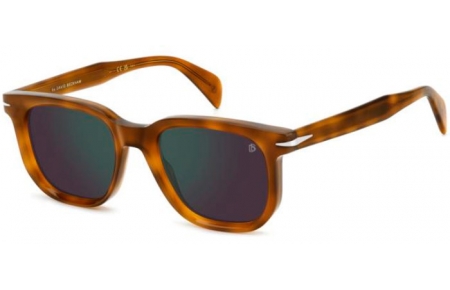 Gafas de Sol - David Beckham Eyewear - DB 7133/S - C9B (MT) HAVANA // GREEN MIRROR