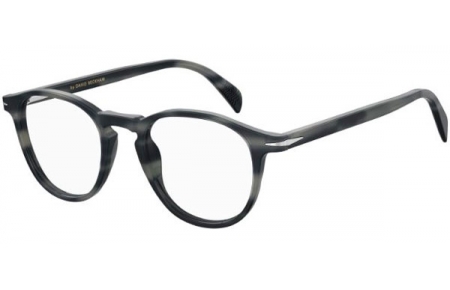 Monturas - David Beckham Eyewear - DB 1018 - 38I  BLUE HORN