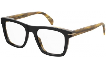 Monturas - David Beckham Eyewear - DB 7020 - 37N  BLACK HORN