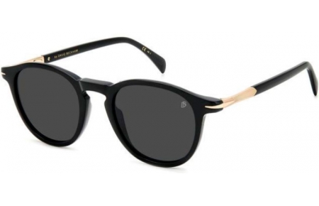 Gafas de Sol - David Beckham Eyewear - DB 1114/S - 2M2 (IR) BLACK GOLD // GREY