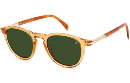 Gafas de Sol - David Beckham Eyewear - DB 1114/S - GYG (QT) YELLOW HAVANA BROWN // GREEN