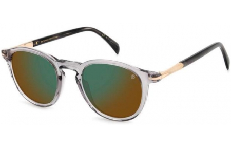 Gafas de Sol - David Beckham Eyewear - DB 1114/S - KB7 (MT) GREY // GREEN MIRROR