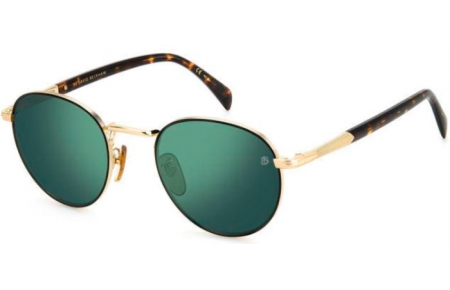 Gafas de Sol - David Beckham Eyewear - DB 1116/S - I46 (MT) MATTE BLACK GOLD // GREEN MIRROR