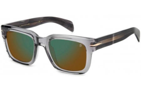 Gafas de Sol - David Beckham Eyewear - DB 7100/S - KB7 (MT) GREY // GREEN MIRROR