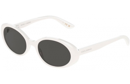 Gafas de Sol - Dolce & Gabbana - DG4443 - 331287  WHITE // DARK GREY