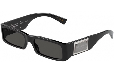 Gafas de Sol - Dolce & Gabbana - DG4444 - 501/87 BLACK // DARK GREY