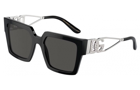 Gafas de Sol - Dolce & Gabbana - DG4446B - 501/87 BLACK // DARK GREY