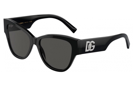 Gafas de Sol - Dolce & Gabbana - DG4449 - 501/87  BLACK // DARK GREY