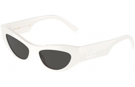 Lunettes de soleil - Dolce & Gabbana - DG4450 - 331287  WHITE // DARK GREY