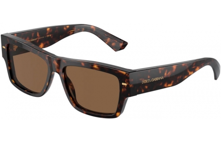 Gafas de Sol - Dolce & Gabbana - DG4451 - 502/73 HAVANA // DARK BROWN