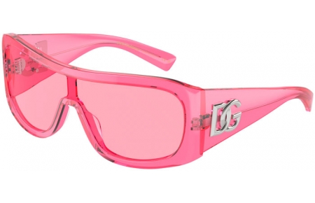 Lunettes de soleil - Dolce & Gabbana - DG4454 - 314884  TRANSPARENT PINK // PINK