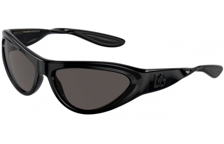 Gafas de Sol - Dolce & Gabbana - DG6190 - 501/87 BLACK // DARK GREY