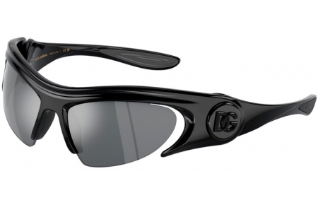 Gafas de Sol - Dolce & Gabbana - DG6192 - 501/6G BLACK // GREY MIRROR BLACK