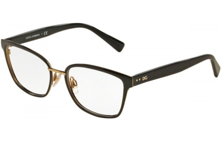 Monturas - Dolce & Gabbana - DG1282 - 1287 PALE GOLD BLACK