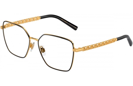 Monturas - Dolce & Gabbana - DG1351 - 1334  GOLD BLACK