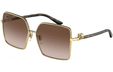 Gafas de Sol - Dolce & Gabbana - DG2279 - 02/13 GOLD // BROWN GRADIENT