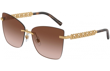 Gafas de Sol - Dolce & Gabbana - DG2289 - 02/13 GOLD // BROWN GRADIENT