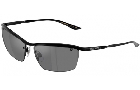 Gafas de Sol - Dolce & Gabbana - DG2307 - 01/6G BLACK // GREY MIRROR BLACK