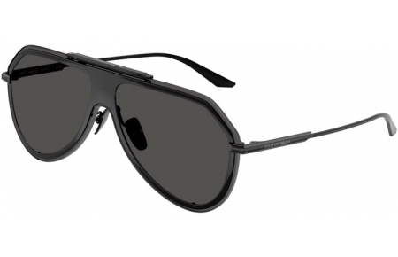 Gafas de Sol - Dolce & Gabbana - DG2309 - 01/87 BLACK // DARK GREY