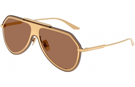 Gafas de Sol - Dolce & Gabbana - DG2309 - 02/73 GOLD // DARK BROWN